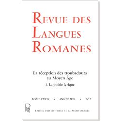 Revue des Langues Romanes Tome 124 n° 2
