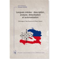 Langues créoles : description, analyse, didactisation et automatisation