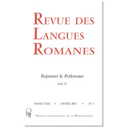 Revue des Langues Romanes Tome 119 n° 1