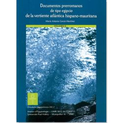 Documentos prerromanos de tipo egipcio de la vertiente vol 1