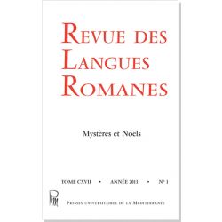 Revue des Langues Romanes Tome 117 n° 1