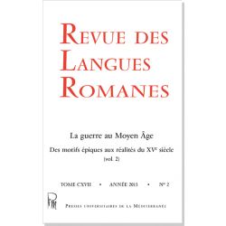Revue des Langues Romanes Tome 117 n° 2