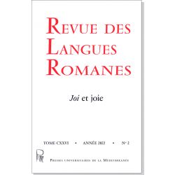 Revue des Langues Romanes Tome 126 n° 2