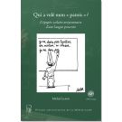 Qui a volé mon « patois » ? 2e édition
