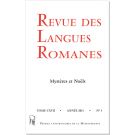 Revue des Langues Romanes Tome 117 n° 1