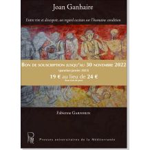 Joan Ganhaire - Tarif souscription jusqu'au 30/12/2022 - 19€ au lieu de 24€