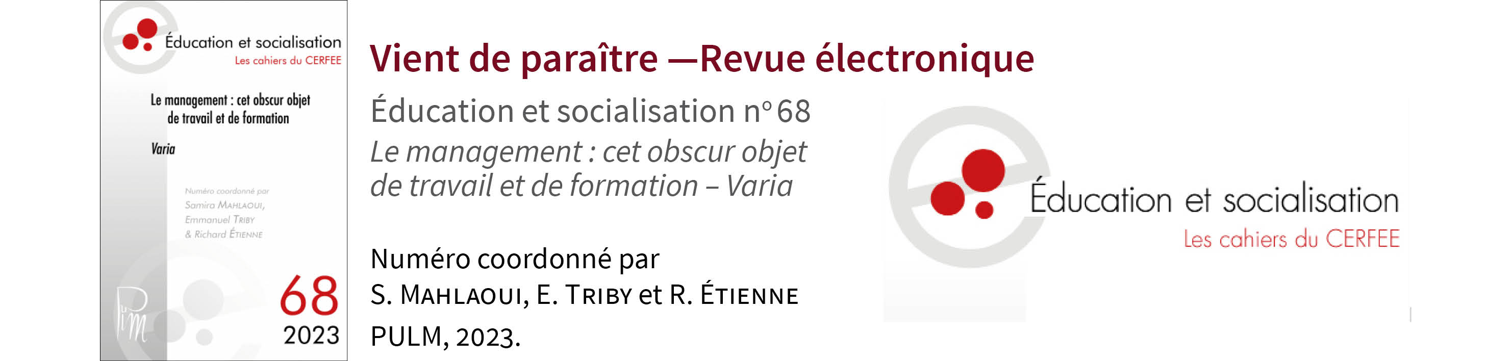 Nouvelle revue électronique