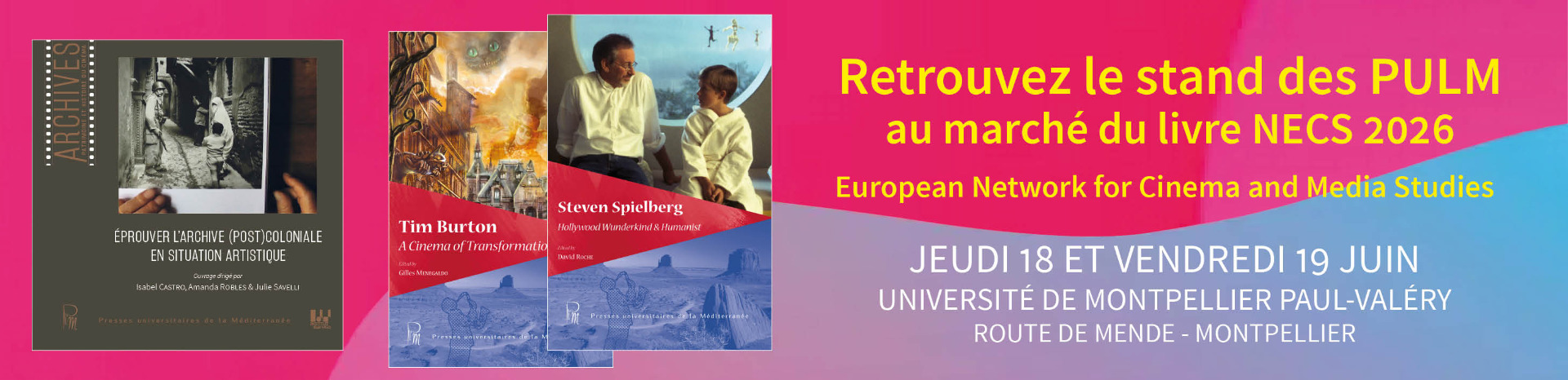 Retrouvez les PULM au NECS 2026